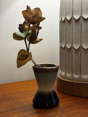 Vintage Mid-Century West Germany Pottery Bud Vase